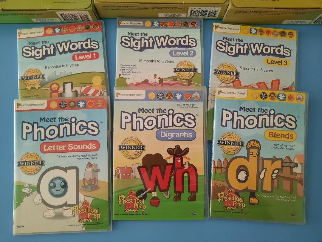 Preschool Prep -Phonic &Sight Words, Hobbies & Toys, Books & Magazines