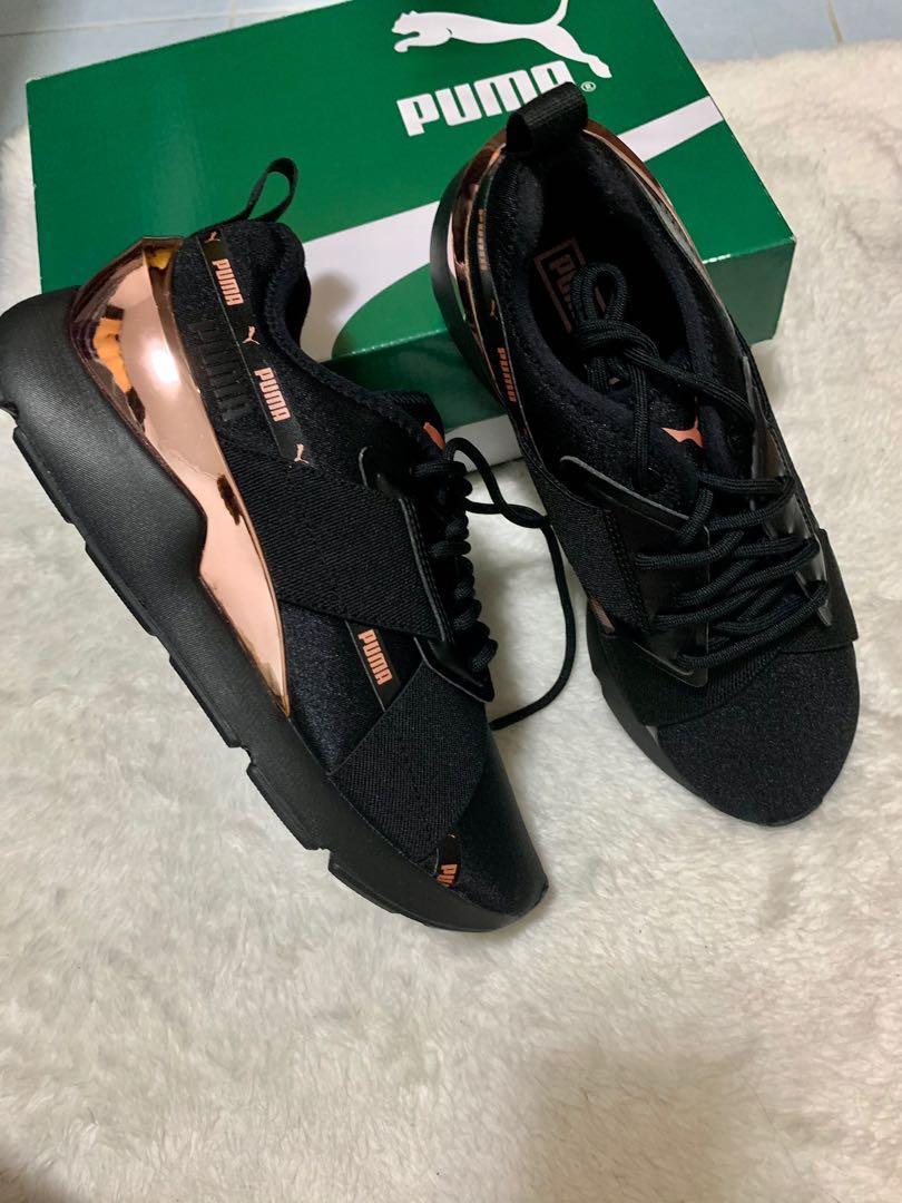 Puma muse discount x 2 metallic
