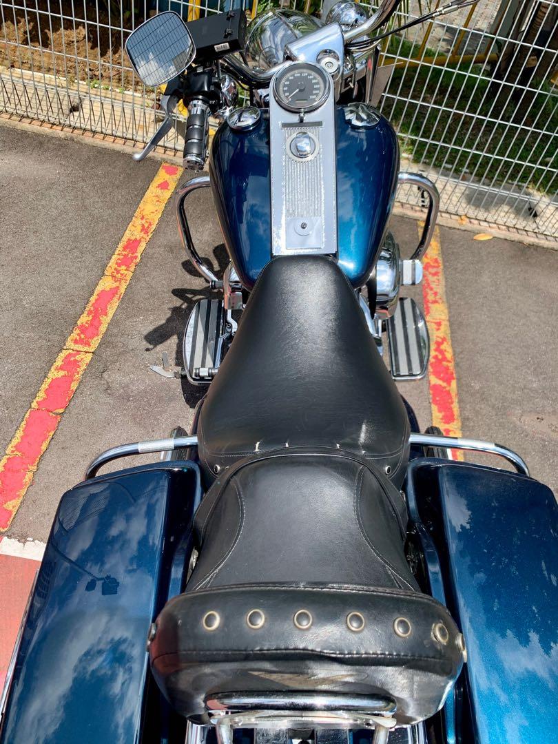 Rare Harley Davidson Road King Carbureted, Motorcycles, Motorcycles for Sale, Class 2 on Carousell