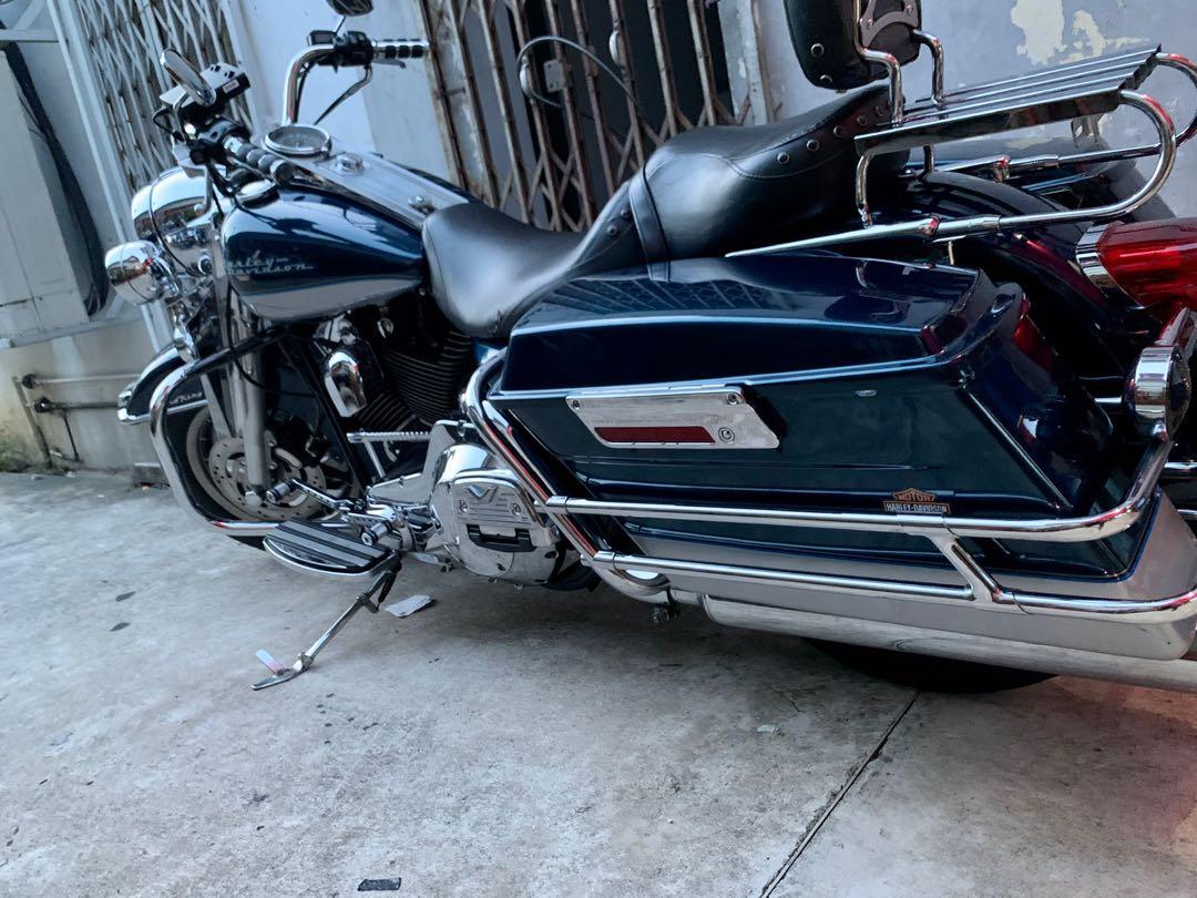Rare Harley Davidson Road King Carbureted, Motorcycles, Motorcycles for Sale, Class 2 on Carousell