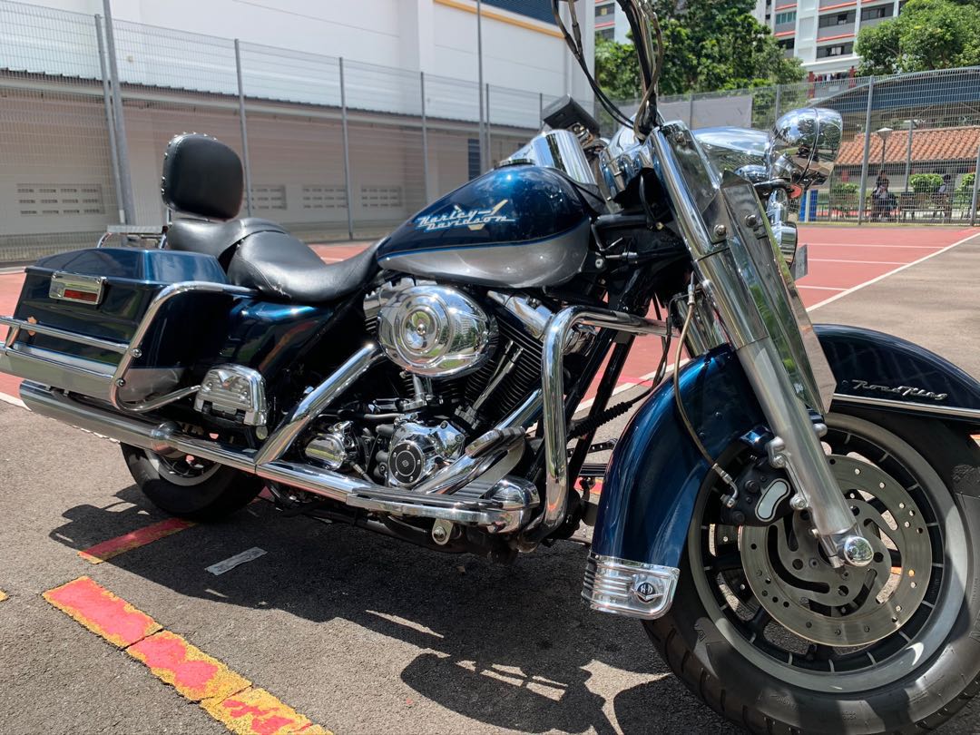 Rare Harley Davidson Road King Carbureted, Motorcycles, Motorcycles for Sale, Class 2 on Carousell