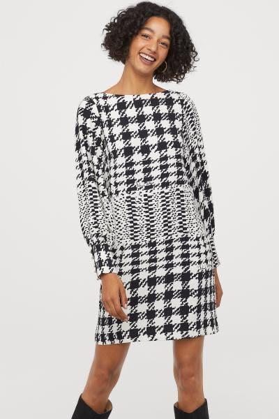 H&m boat neck dress sales