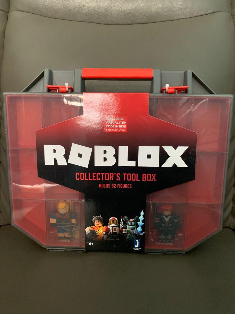 Roblox Collector S Tool Box 3 3 Toy Toys Games Bricks Figurines On Carousell - roblox nerf armor
