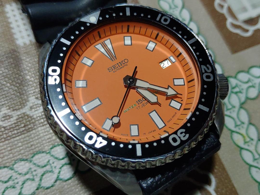 Seiko 7002 automatic diver's watch, Men's Fashion, Watches & Accessories,  Watches on Carousell