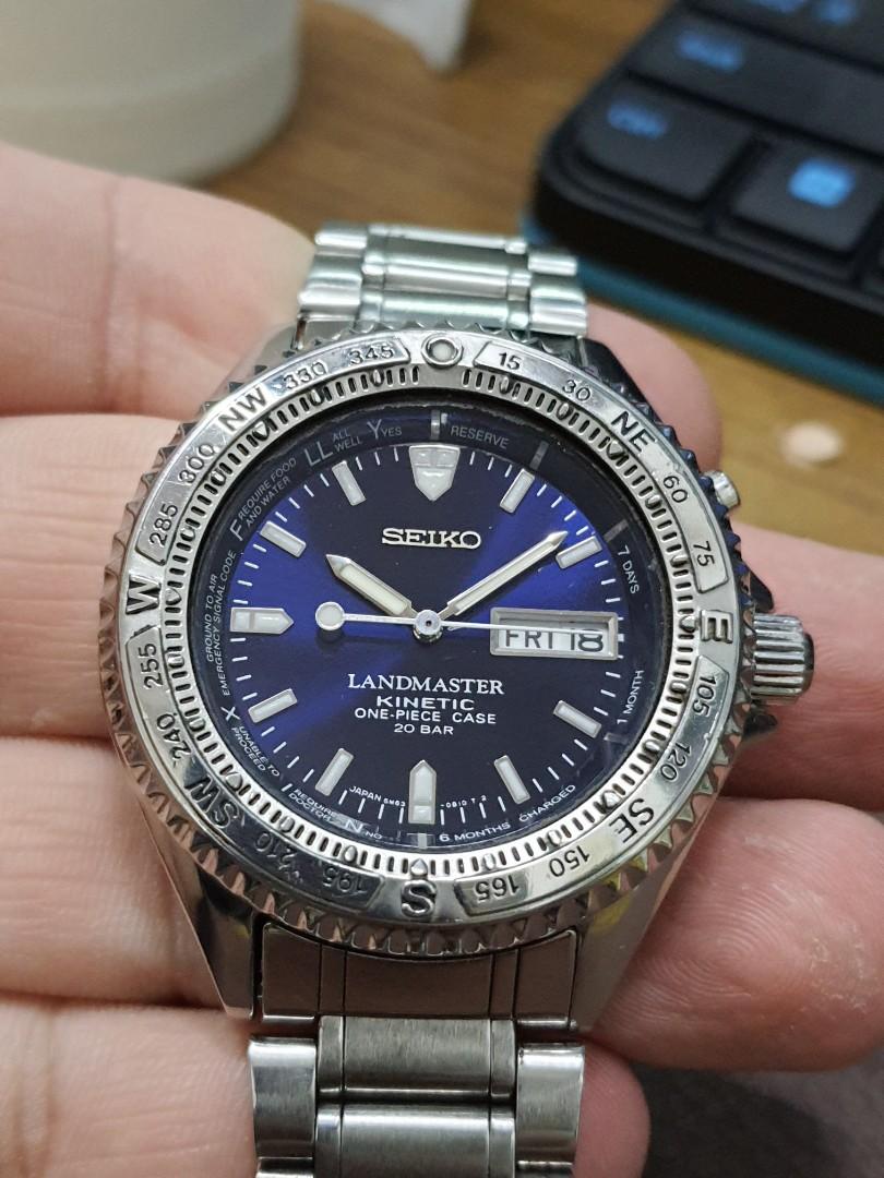 Seiko landmaster outlet kinetic