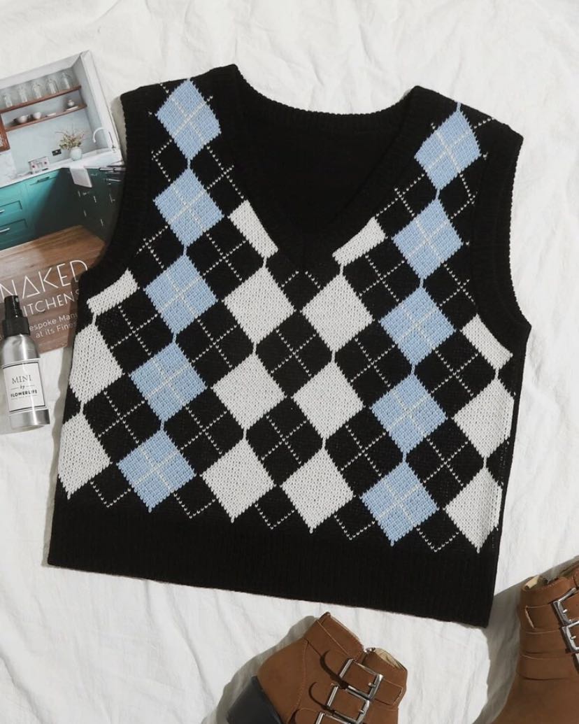 shein sweater vest