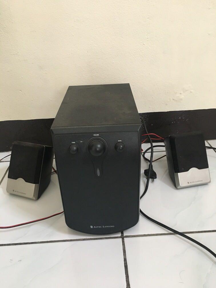 Speaker komputer top altec lansing