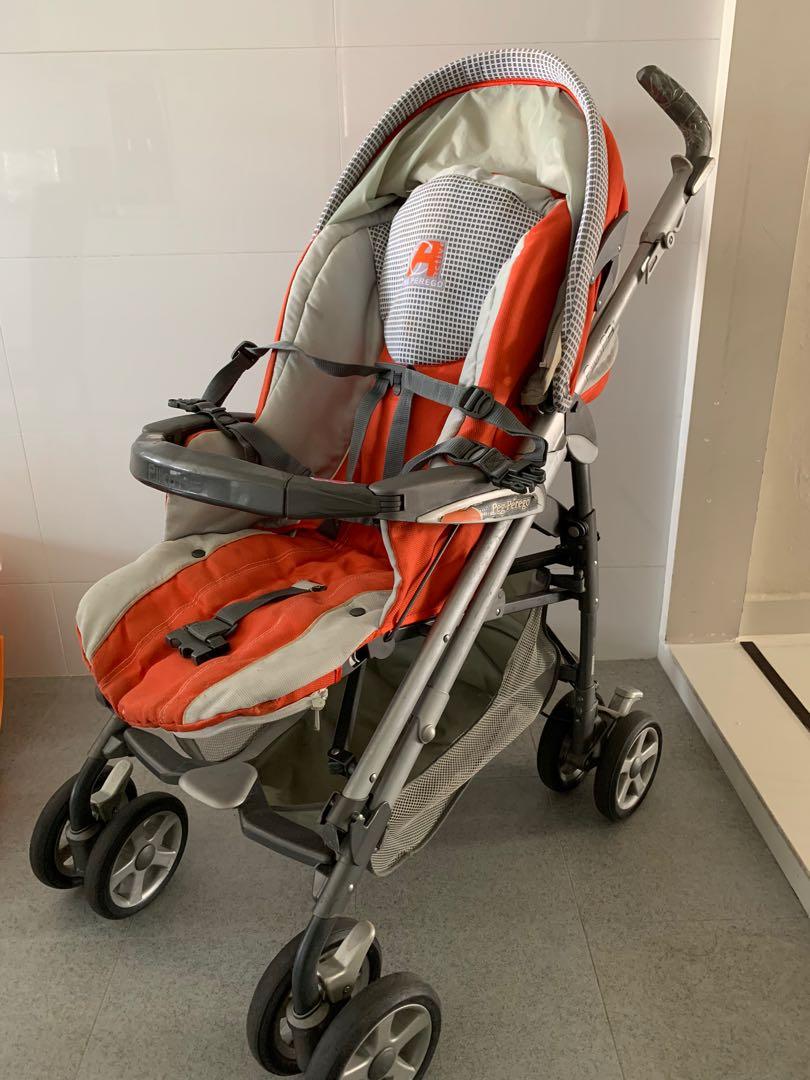 Poussette peg perego pliko p3 orange 2025