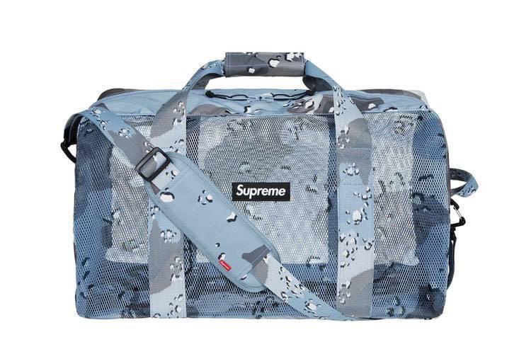 Supreme 23ss Mesh Mini Duffle Bag ばけ Black