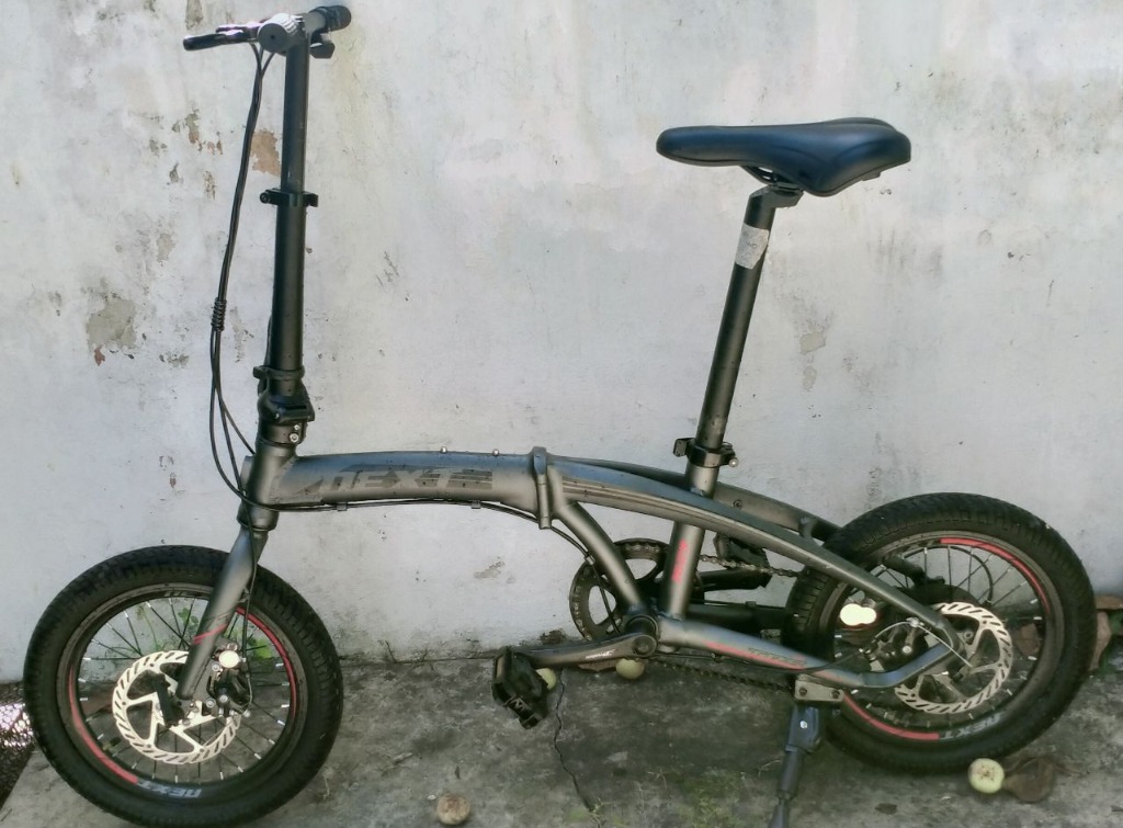 trs next folding bike