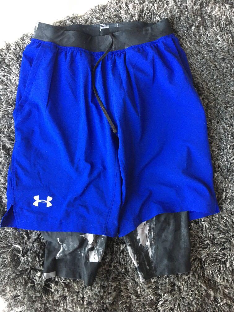 under armour knee length shorts