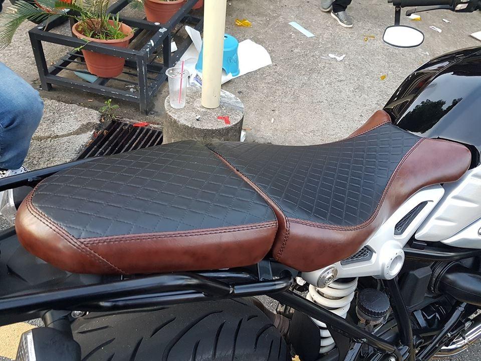 Upholstery Motorcycle Bike Seat Cover Motorcycles Motorcycle Accessories on Carousell