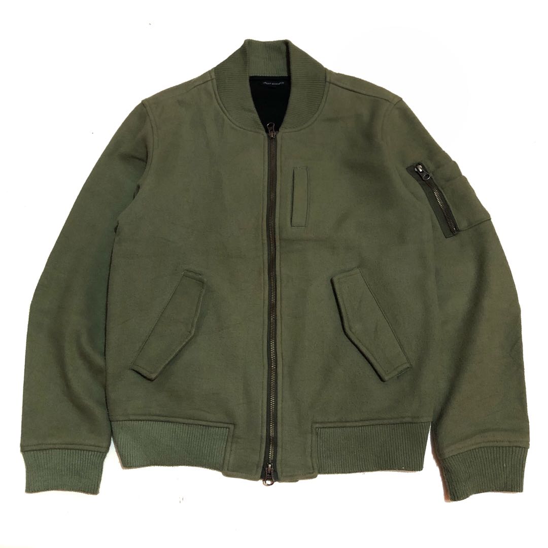 Urban Research Wool Bomber Jacket