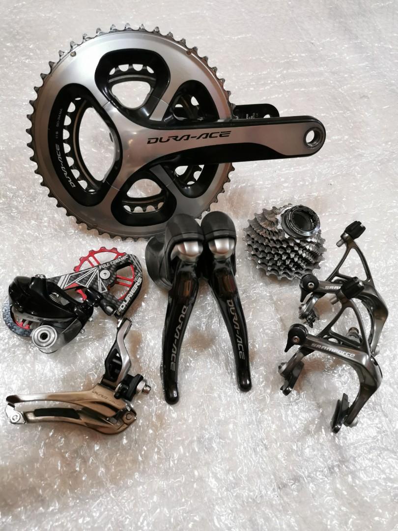 Used dura store ace groupset