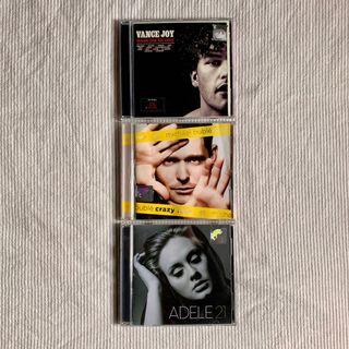 Vance Joy / Michael Buble / Adele CD (english album)