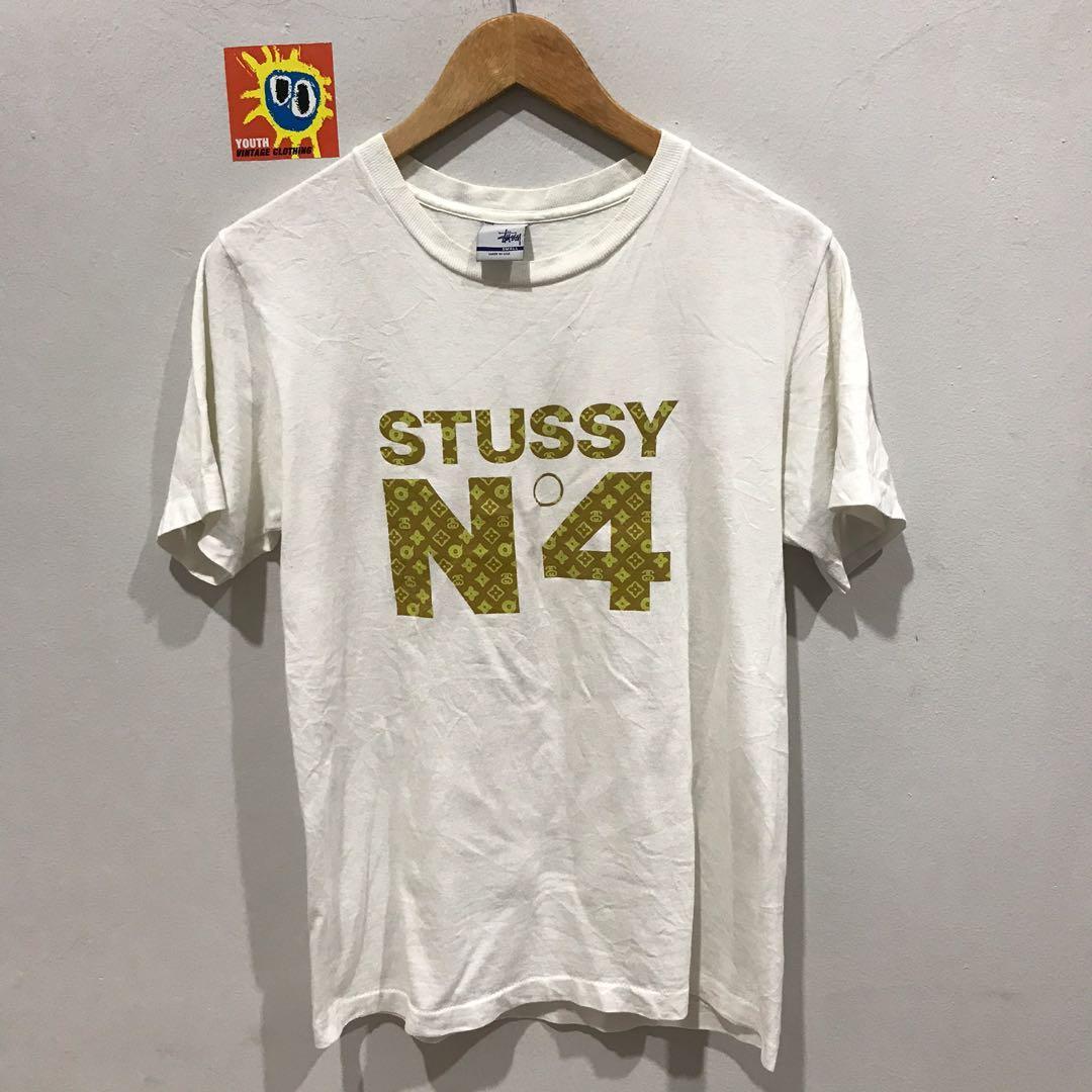 stussy lv monogram, Men's Fashion, Tops & Sets, Tshirts & Polo Shirts on  Carousell