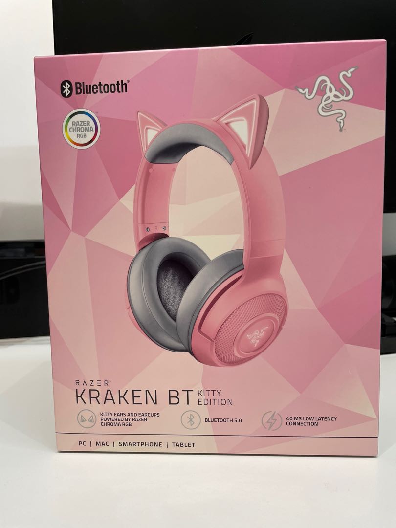 Wireless Razer kraken bt kitty edition 