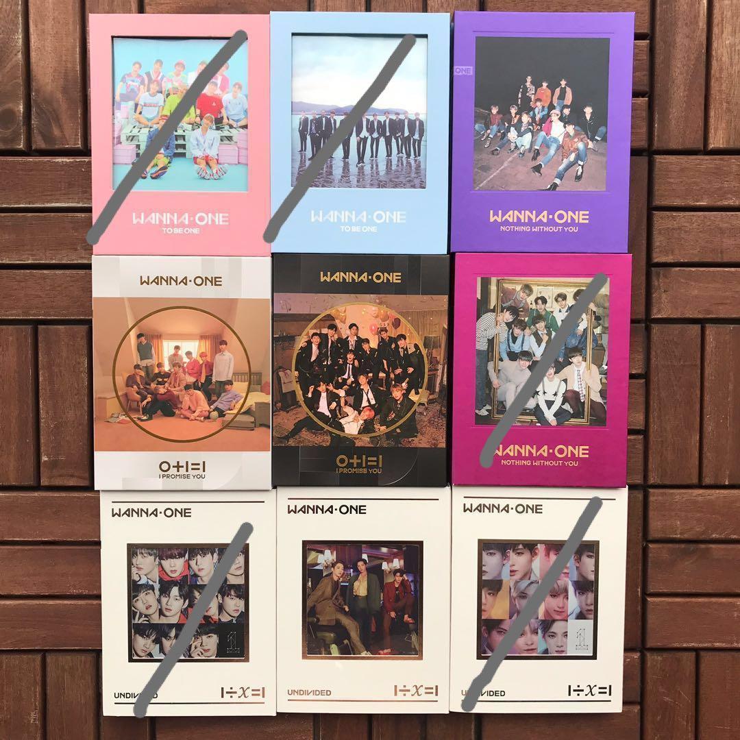 Wts Wanna One Albums Hobbies Toys Memorabilia Collectibles K Wave On Carousell