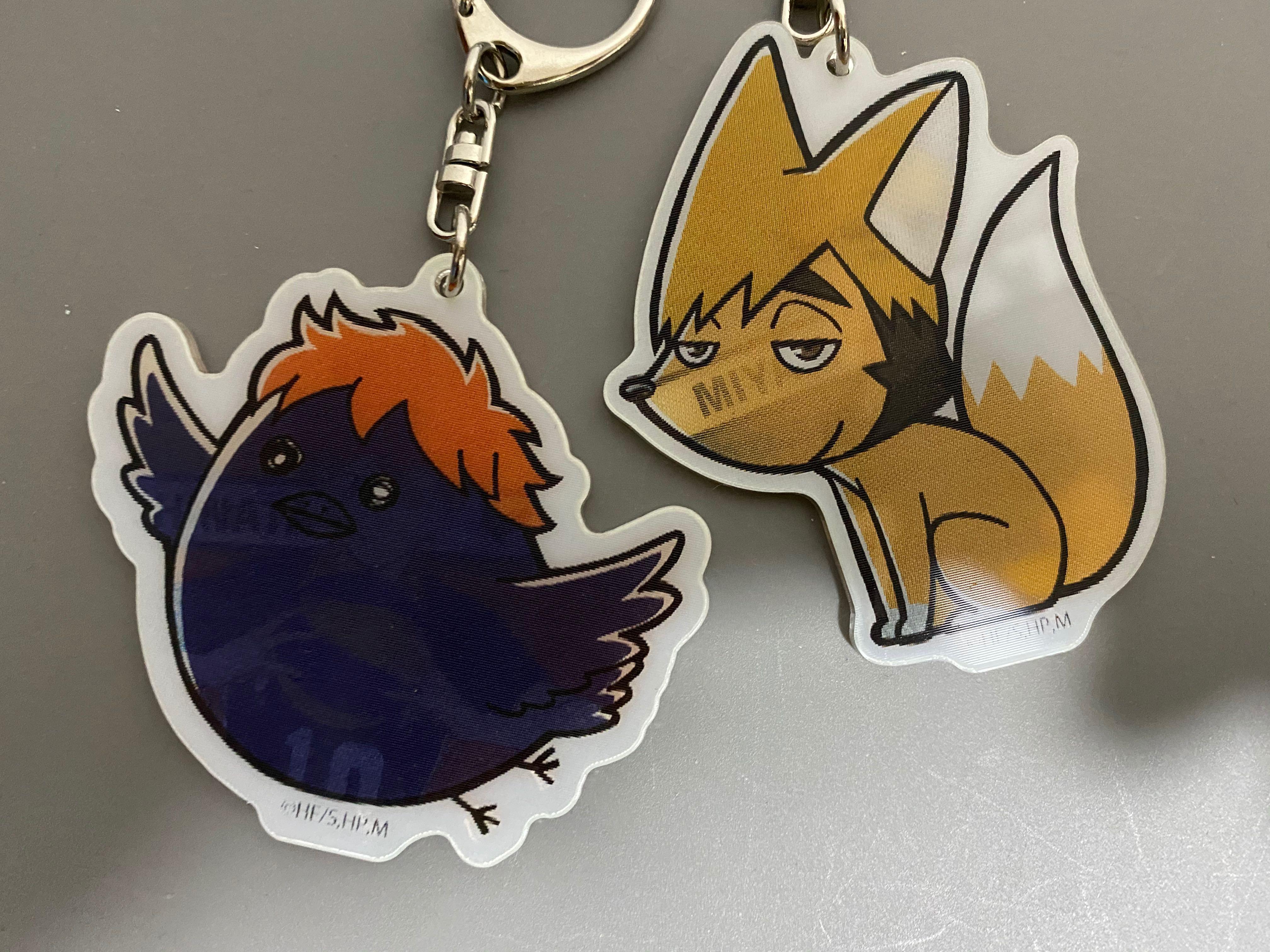 Haikyuu!! TO THE TOP Anime badge Kita Shinsuke Atsumu Miya Rintarou Suna  Aran Ojiro Haikyu Glass Cabochon Keychain