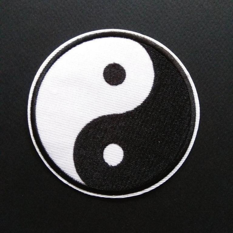 Tai Chi Yin Yang Ba Gua Embroidered Iron On / Sew On Applique Patch DIY - Foto 11
