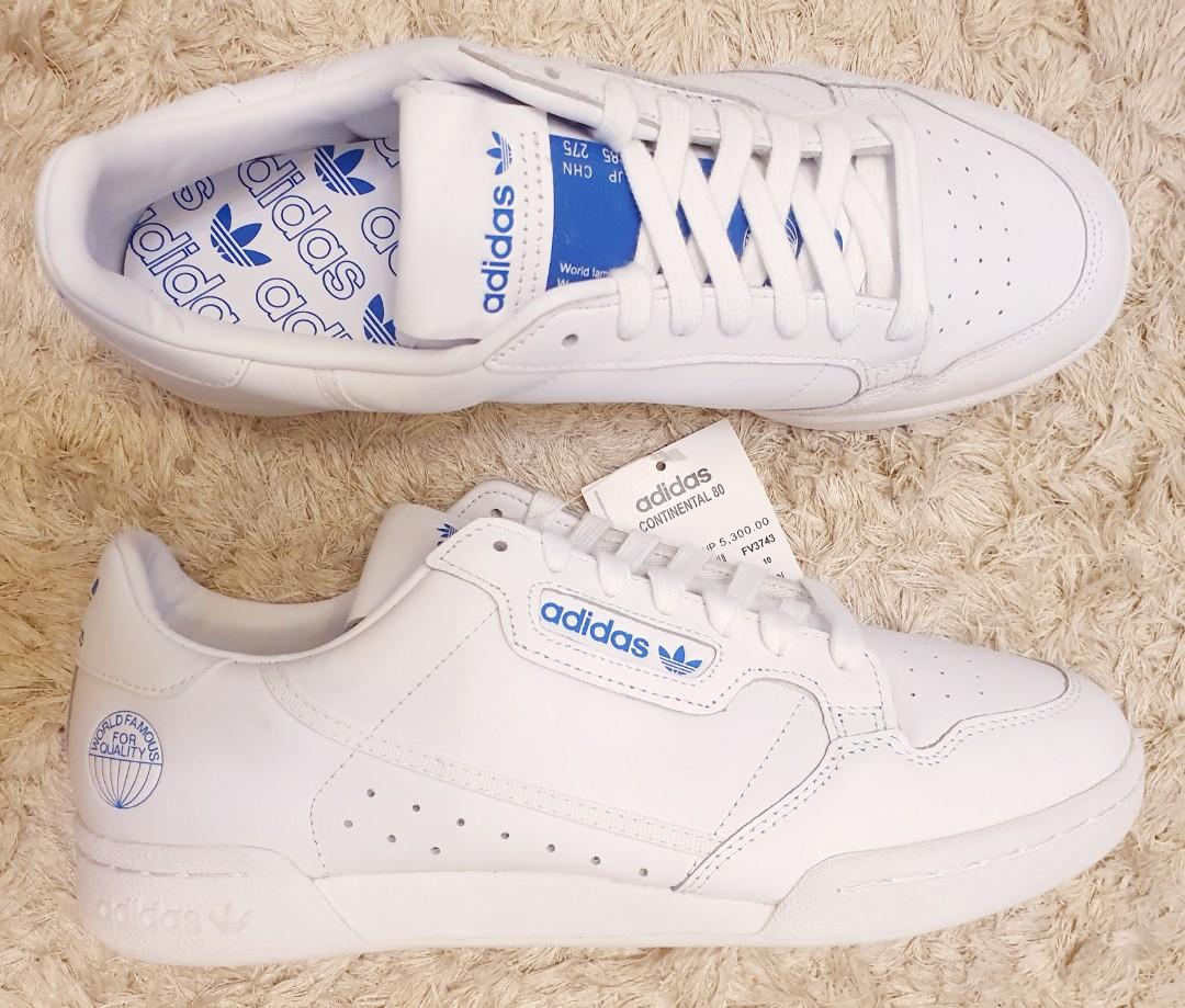 adidas continental 80 size 10.5