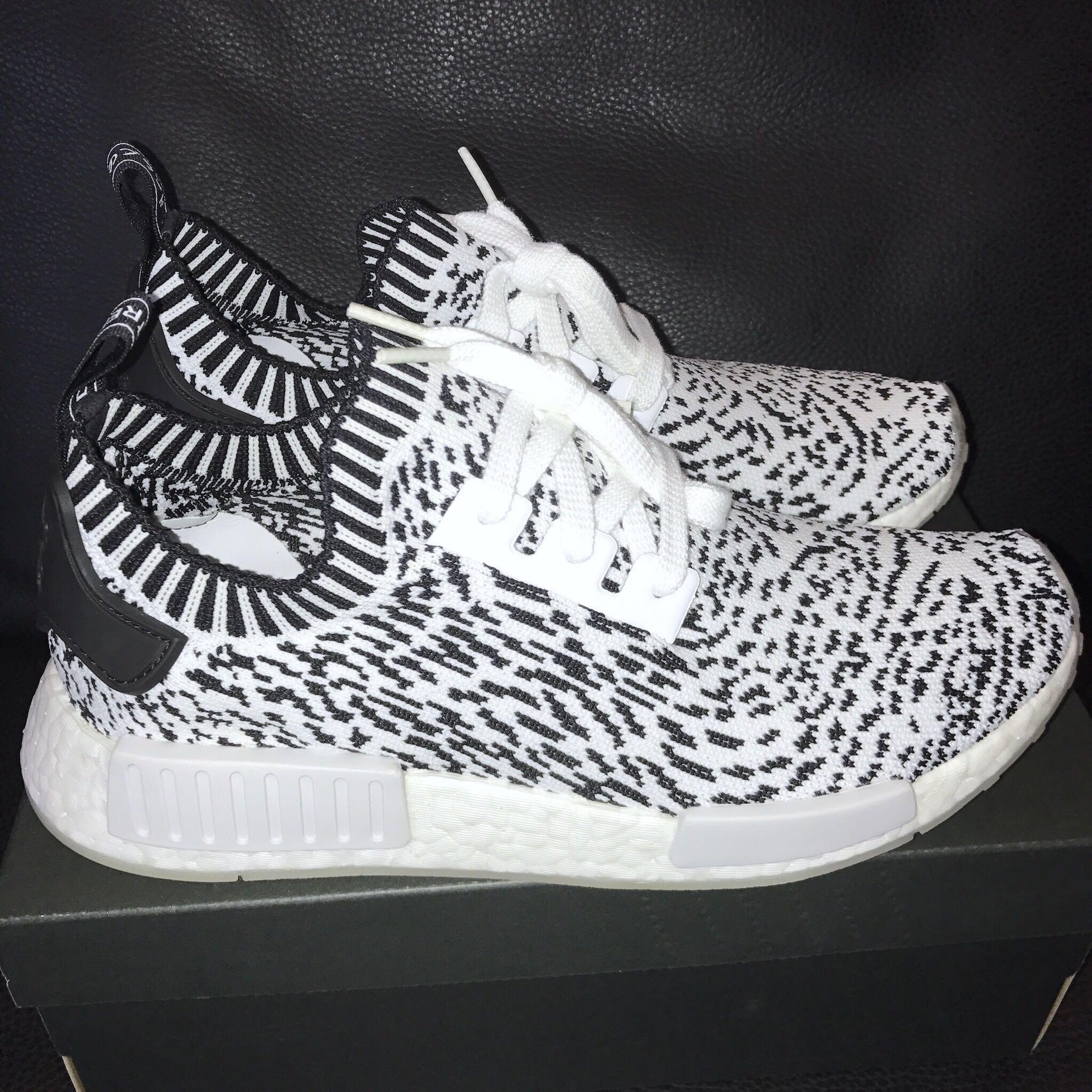 Authentic Adidas NMD Sashiko White BZ0219 Size US 9 UK 8.5