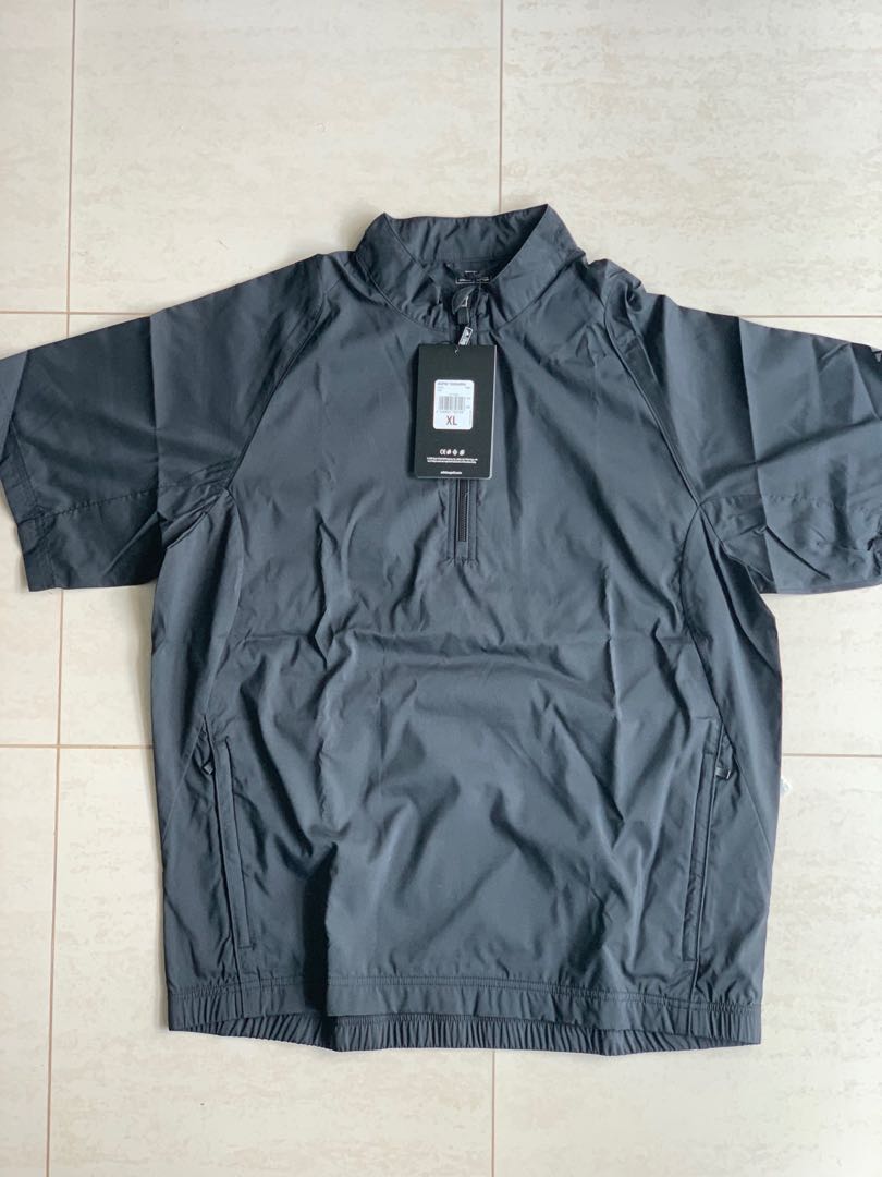 adidas short sleeve windbreaker