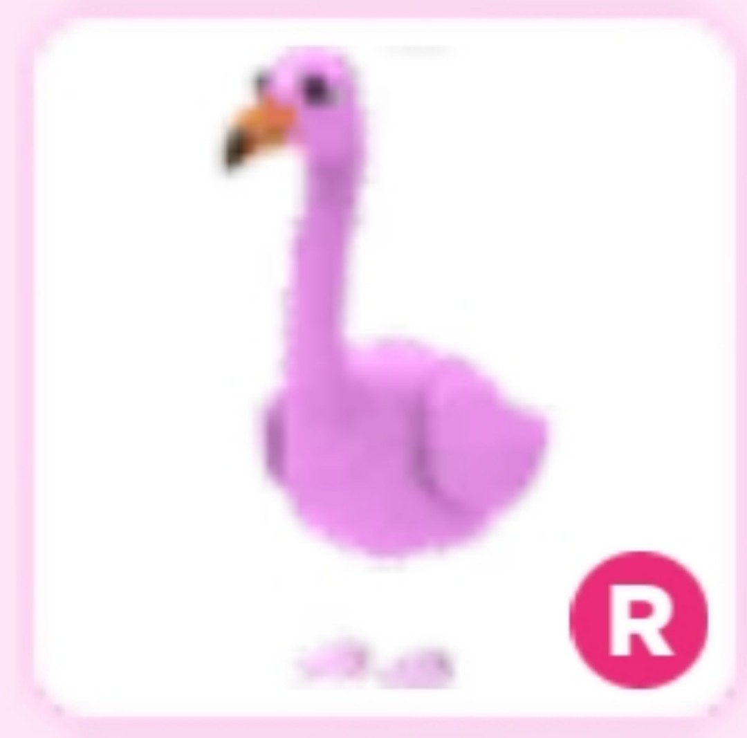 Adopt me pets flamingo, Toys & Games, Video Gaming, InGame Products on