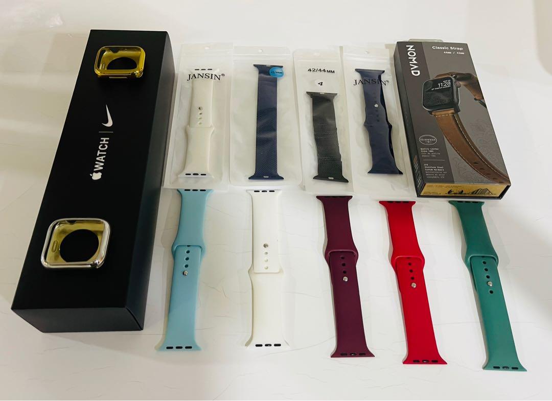 Apple Watch Series 5 Nike 44MM GPS with full accessories and more Mobile Phones Gadgets Wearables Smart Watches on Carousell
