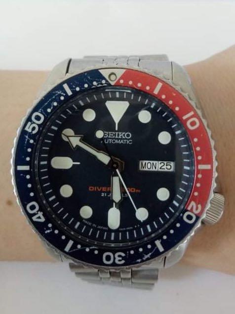 Auth Seiko Diver's 21 Jewels 7S26-0020 Automatic Men's Watch, Men's  Fashion, Watches & Accessories, Watches on Carousell