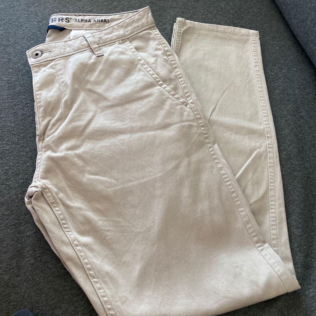 Authentic Levis Dockers Alpha Khaki Slim Fit Chino pants - Beige - size 32,  Men's Fashion, Bottoms, Chinos on Carousell