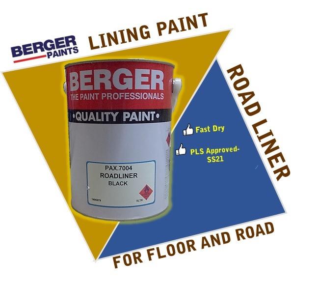 BERGER ROAD LINE PAINT 5LT, Everything Else on Carousell