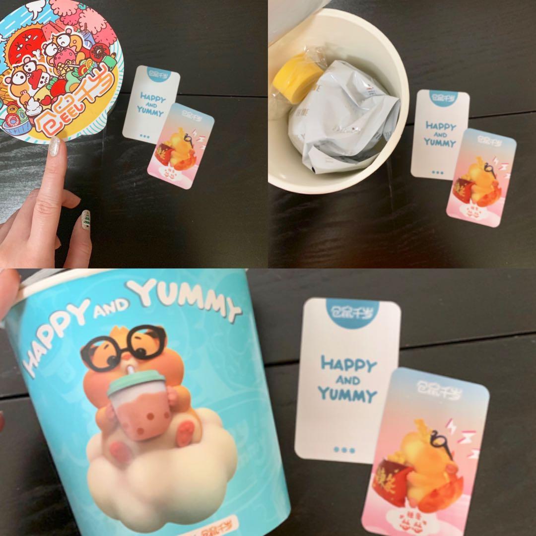 Blindbox Blind Box Popmart Moetch Happy and Yummy Hamster 仓鼠万岁, Hobbies