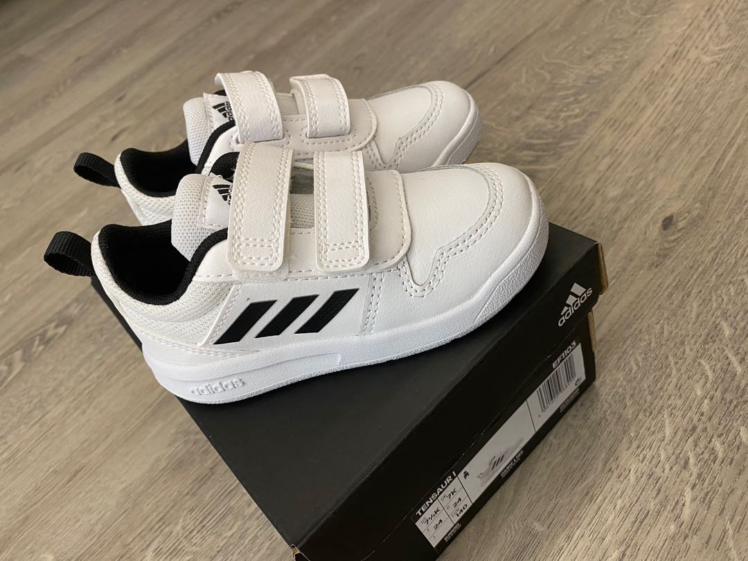 BRAND NEW ADIDAS RUNNING Tensaurus Shoes Infant Unisex White EF1103, Babies  \u0026 Kids, Babies \u0026 Kids Fashion on Carousell
