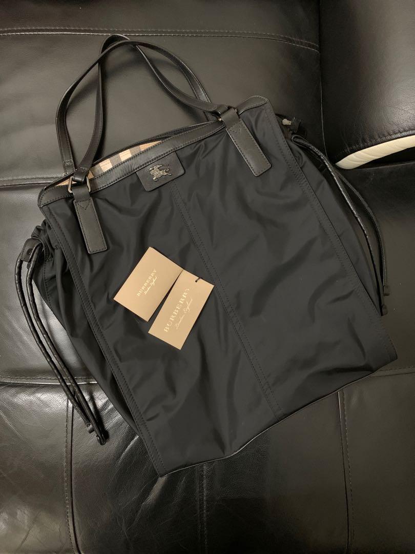 burberry nylon tote bag
