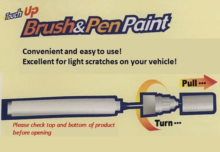 How to Apply Touch Up Paint to a Car with a Pen or Brush