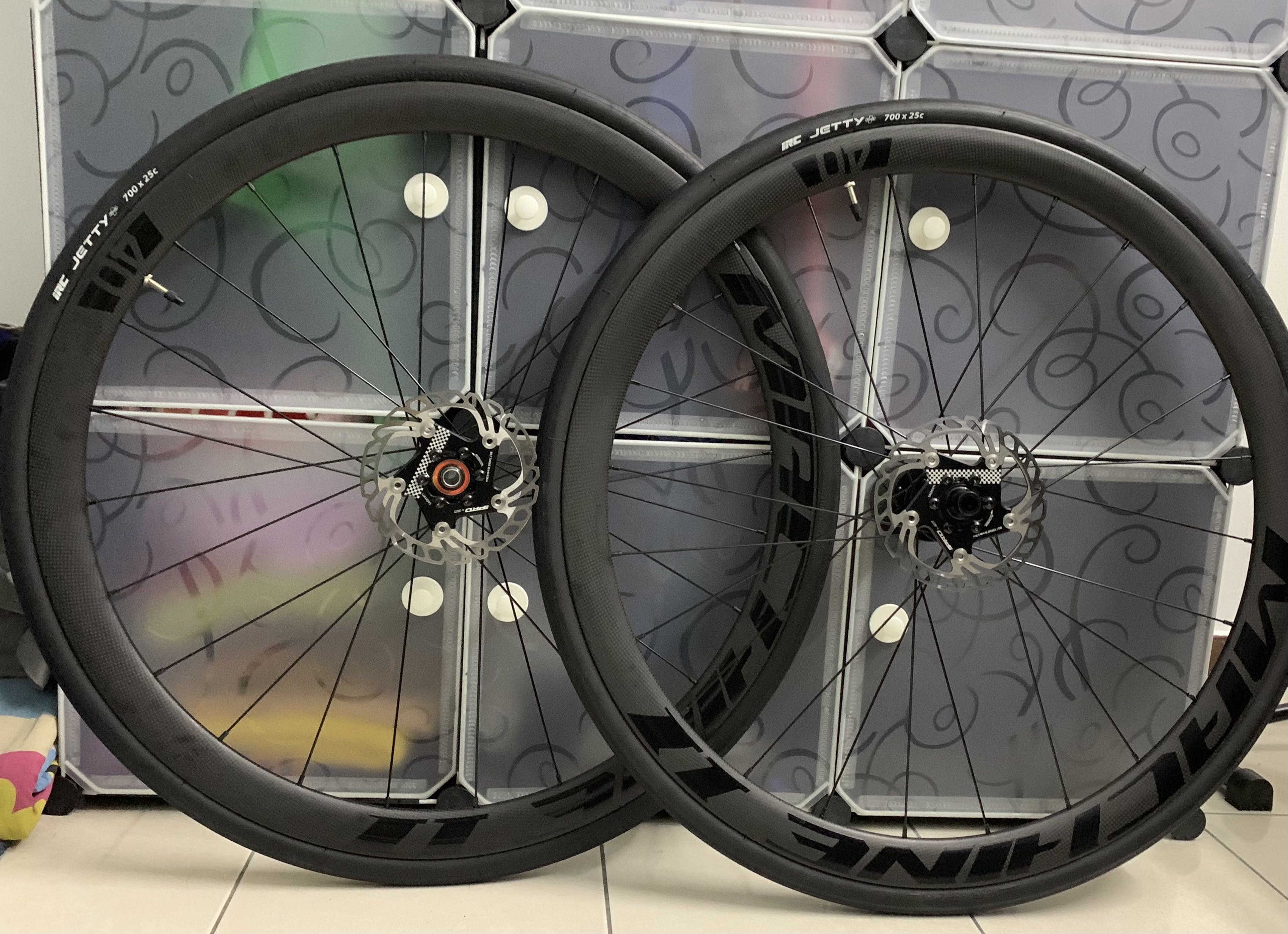 Carbon Wheelset Disc Machine 11, Sports 