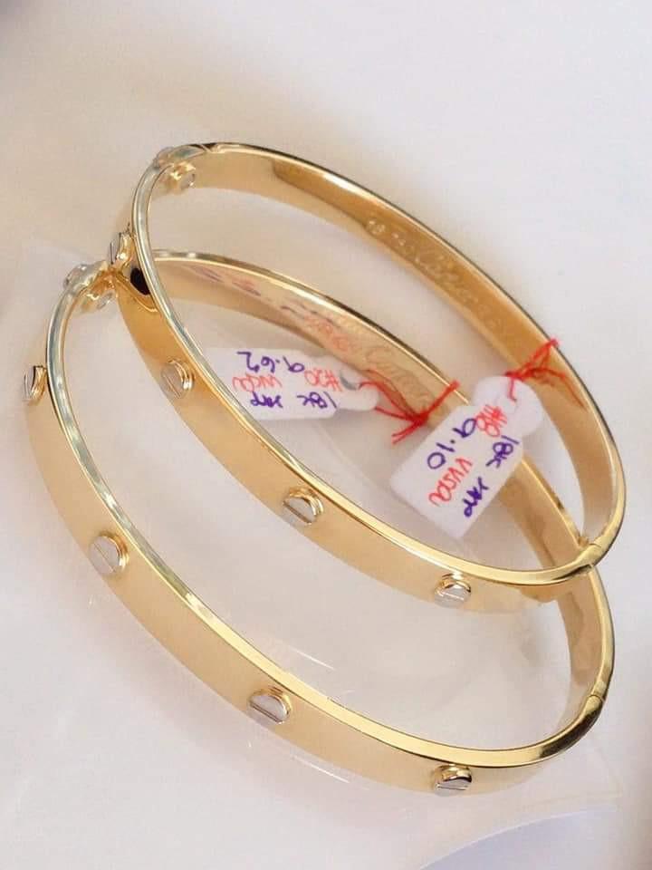 Cartier Bangle Two tone Women s Fashion Jewelry Organizers Bracelets on Carousell