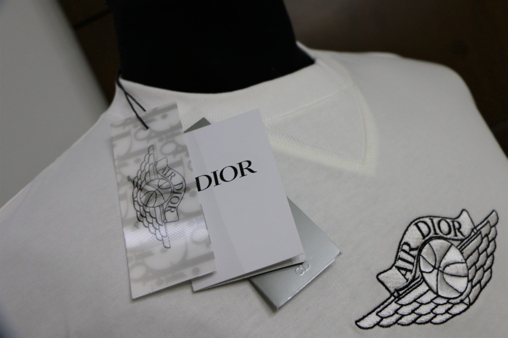 dior jordan wings t shirt