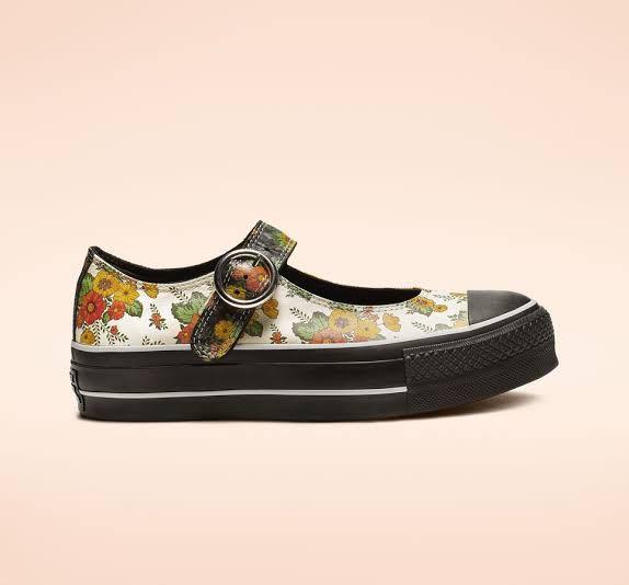 Converse floral mary jane discount shoes