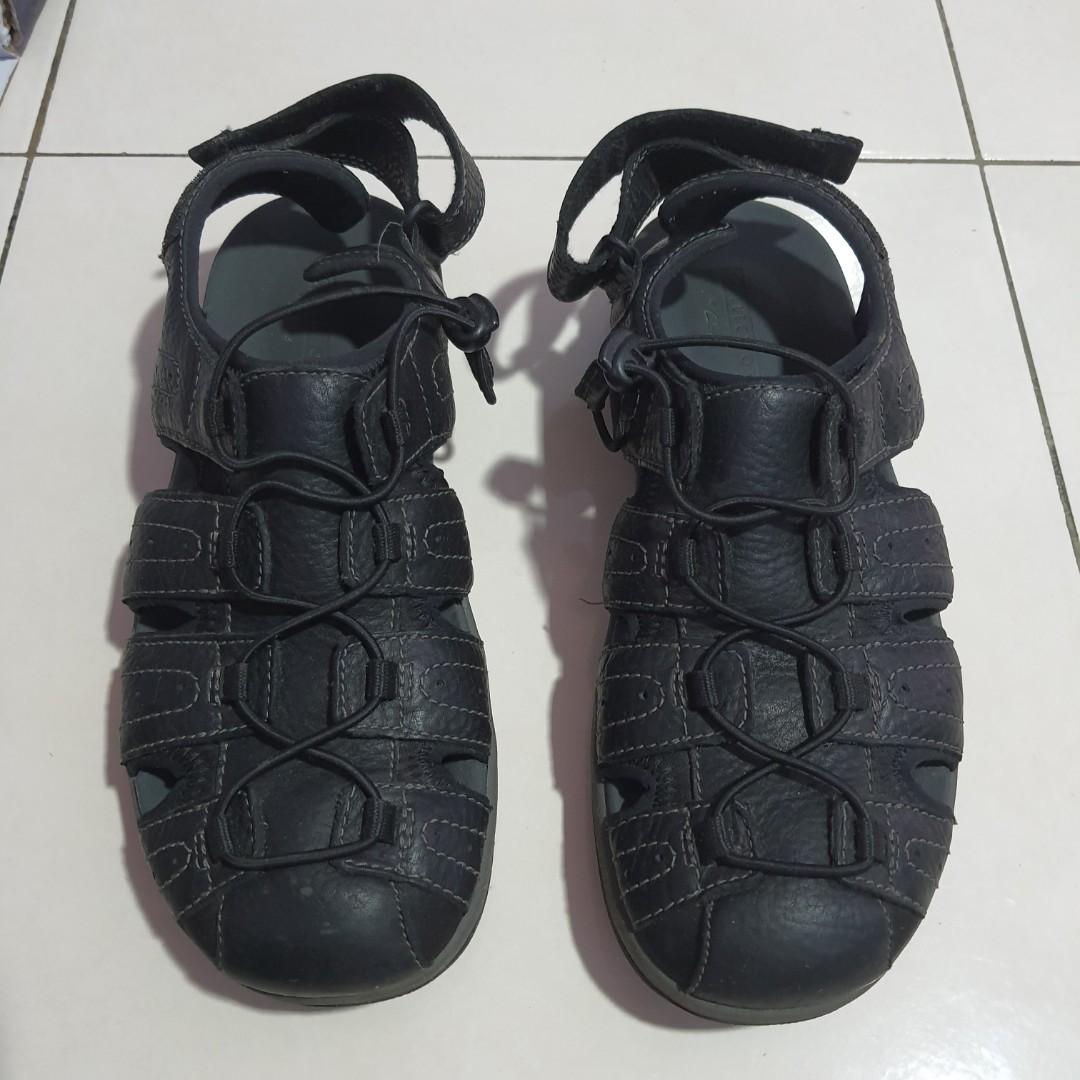 Clark men sandals full leather