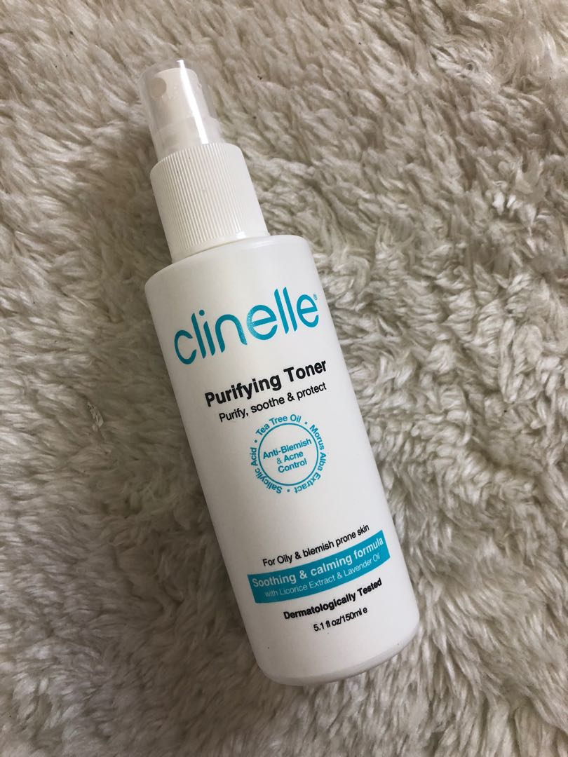 clinelle toner for acne