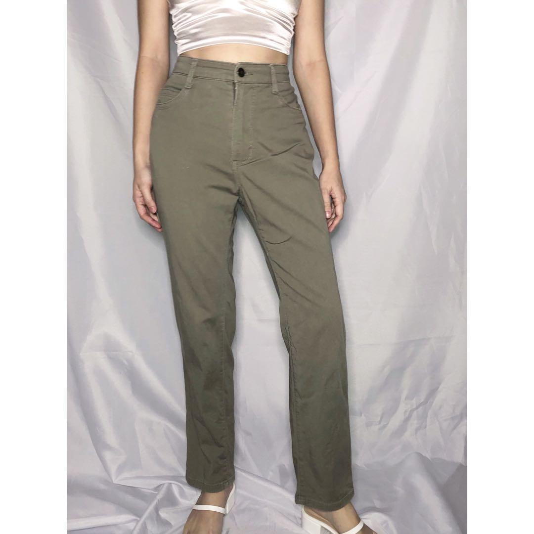 dark khaki jeans