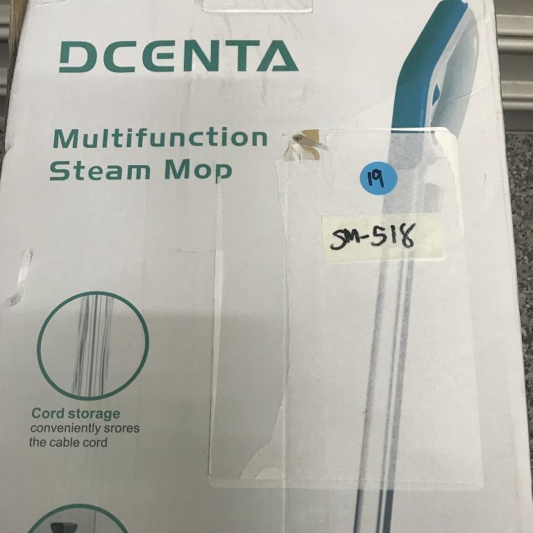 DCENTA SM518 Multifunction Steam Mop, 12In1 Multifunction Steam Mop
