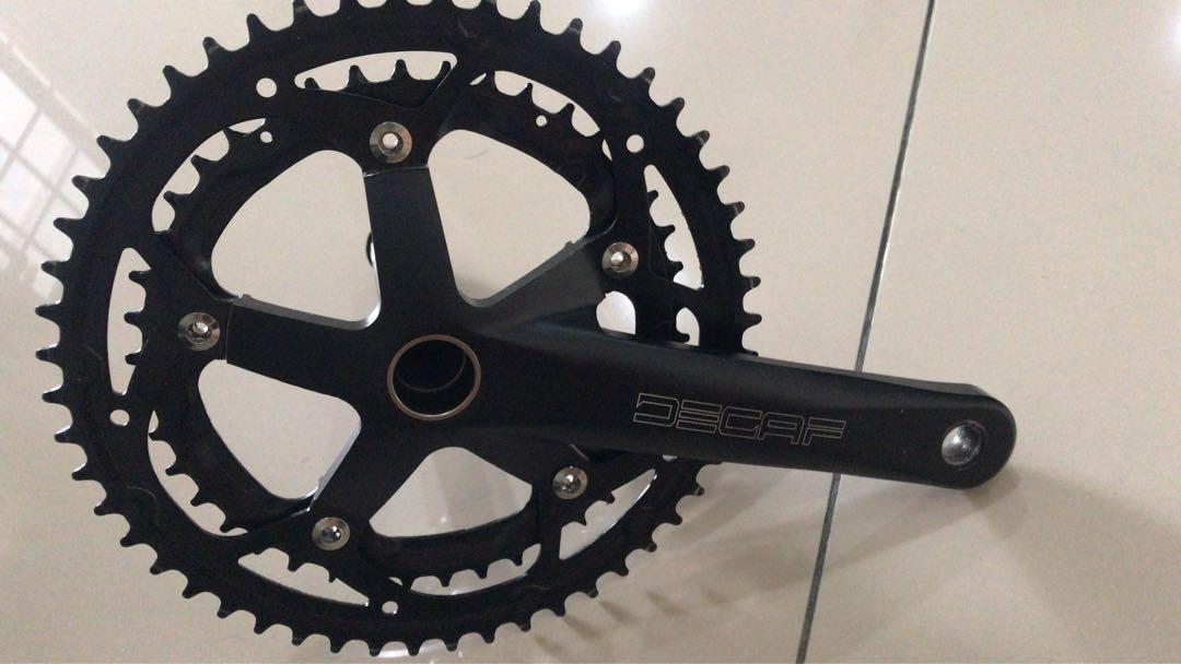 Decaf crankset clearance