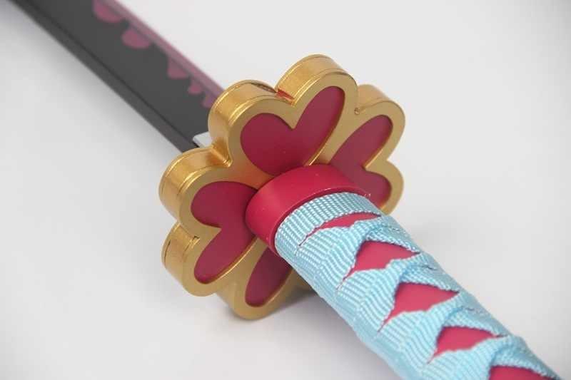 Demon Slayer Mitsuri Kanroji Love Sword Nichirin Blade Cosplay Wooden 