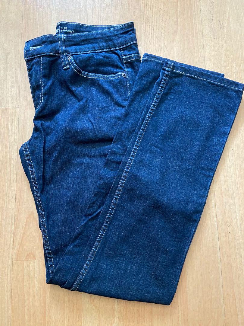 denizen slim straight cut jeans, Women 
