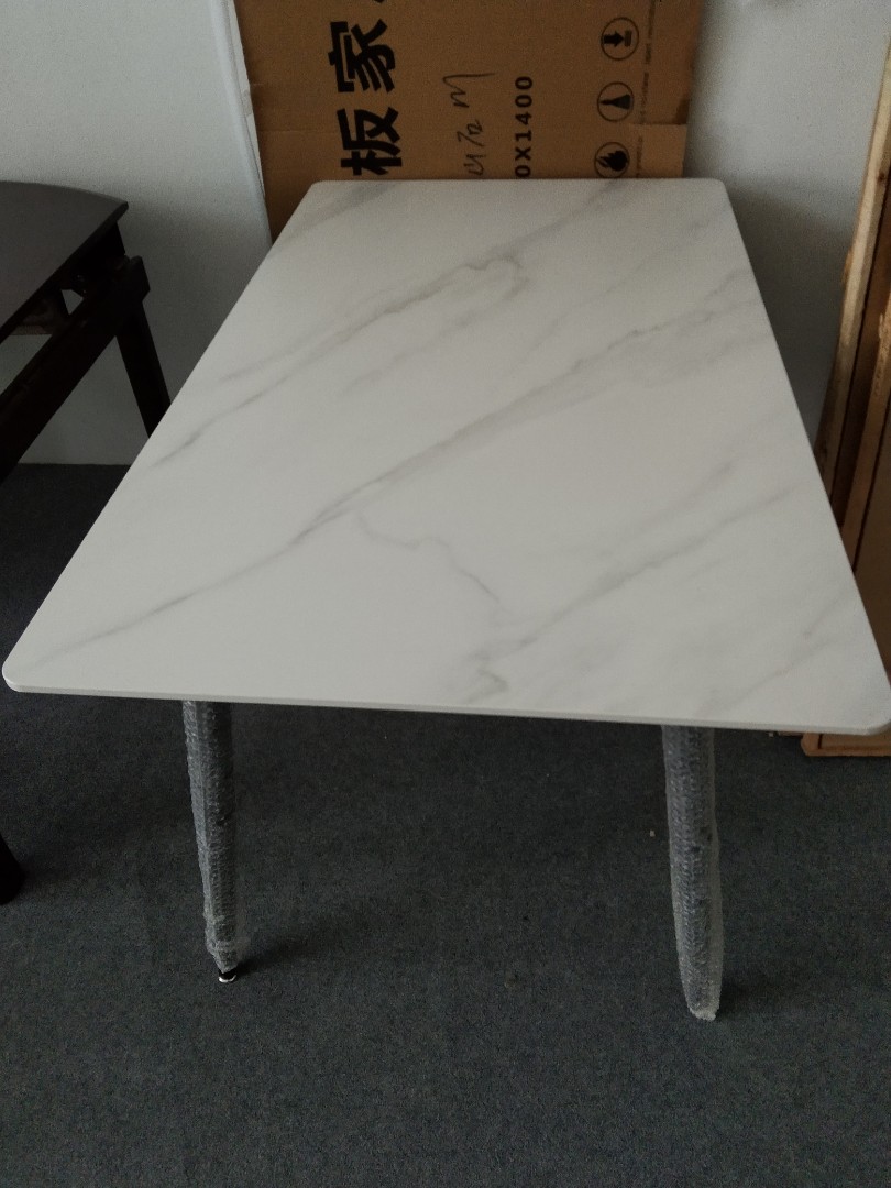 Dining Table Slate Top Furniture Tables Chairs On Carousell