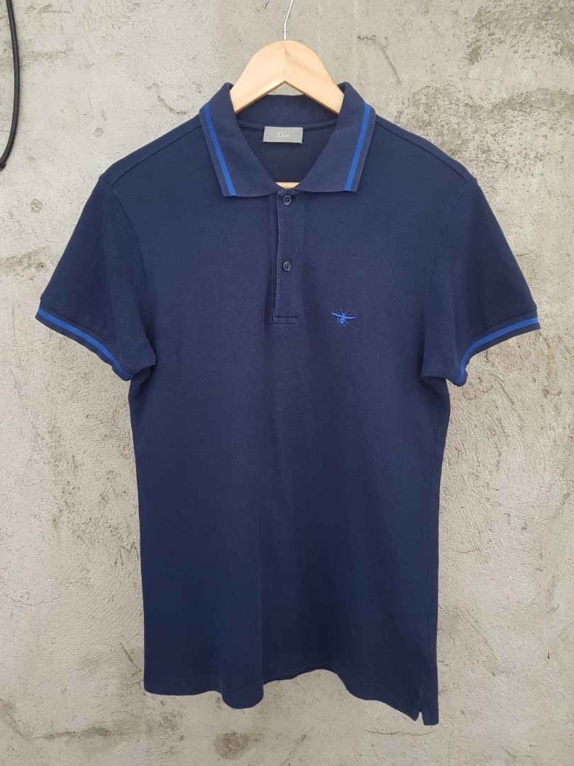 Dior bee hotsell polo shirt