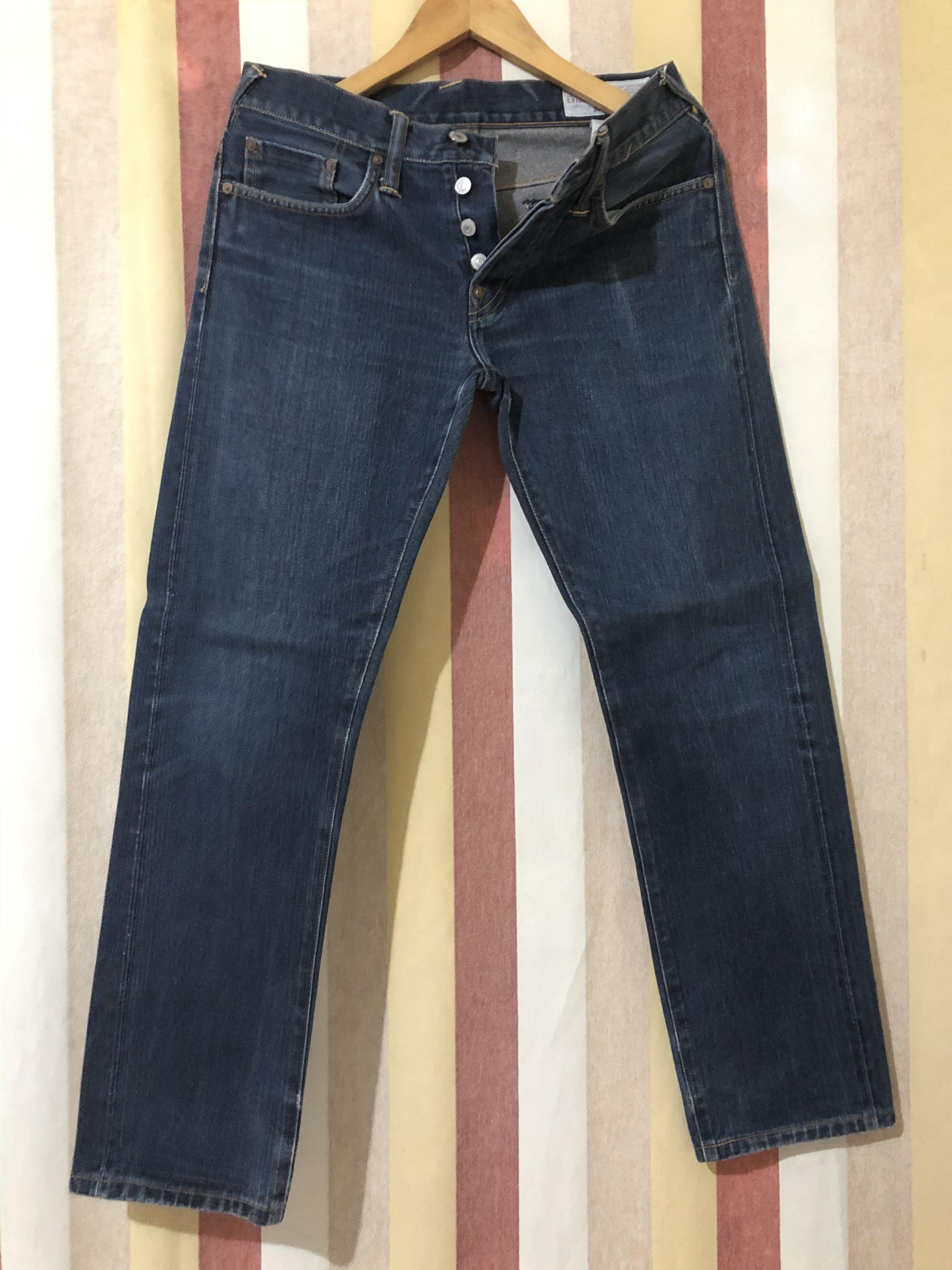 evisu raw denim